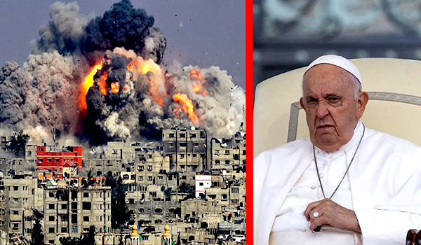 پاپ فرانسیس باردیگر خواستار آتش‌بس فوری در غزه شد