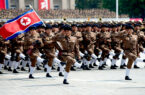 رزمایش کوریای شمالی در ساحل غربی شبه جزیره کوریا