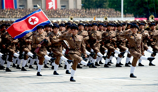 رزمایش کوریای شمالی در ساحل غربی شبه جزیره کوریا