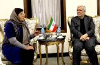 دیدار نماینده‌ی ویژه ایران و رئیس‌ یوناما در مورد همکاری مشترک در افغانستان