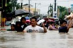جان باختن هفت تن در نتیجه بارندگی‌های شدید و لغزش زمین در جنوب فیلیپین