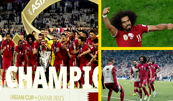 قهرمانی تیم ملی فوتبال قطر در جام ملت‌های آسیا