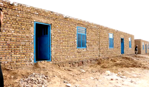 توزیع ۵۴۷ خانه برای زلزله زدگان در ولسوالی رباط سنگی هرات