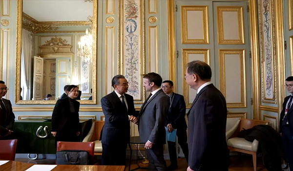 تأکید چین و فرانسه بر تقویت همکاری‌های راهبردی میان دو کشور