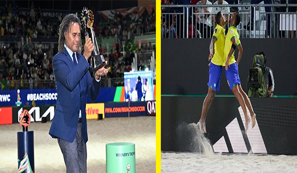 قهرمان برزیل در جام جهانی فوتبال ساحلی