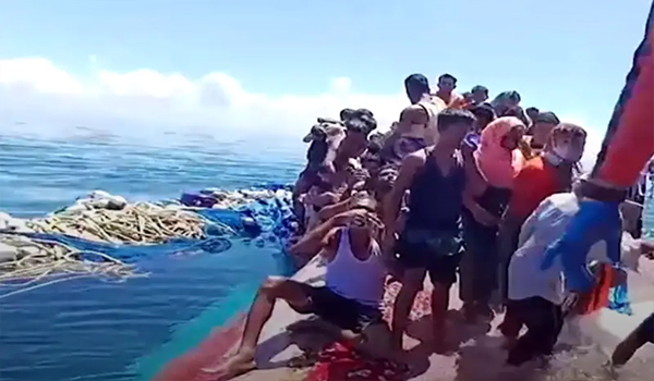 غرق شدن بیش از ۷۰ پناه‌جوی روهینگیایی در نتیجه واژگونی یک قایق در آب‌های اندونزیا