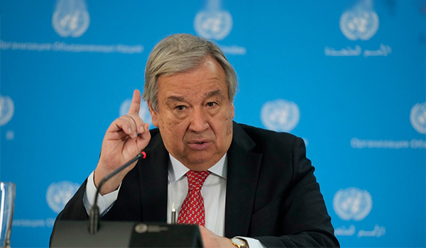 هشدار دبیر کل سازمان ملل متحد نسبت به پیامدهای جهانی تداوم حمله اسرائیل به غزه