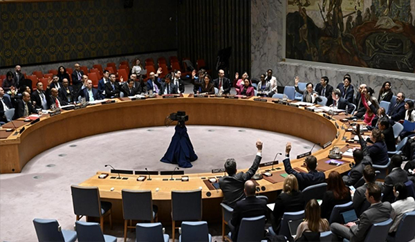 تصویب قطعنامه آتش‌بس فوری در غزه توسط شورای امنیت سازمان ملل