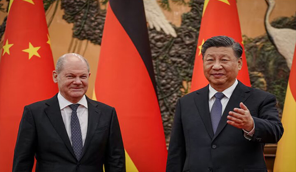 تأکید رهبران چین و آلمان بر بهبود روابط دو کشور